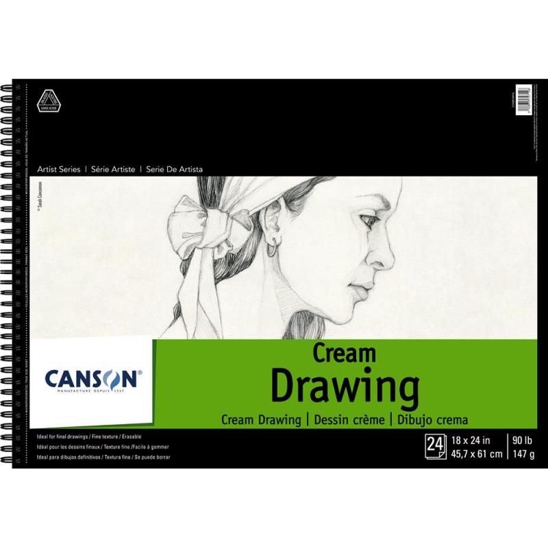Canson XL Series Sketchbook, Wirebound Pad, 5.5x8.5 inches, 100 Sheets  (50lb/74g) - Artist Paper for Adults and Students - Graphite, Charcoal,  Pencil, Colored P… | Canson, Sketch book, Art tools drawing